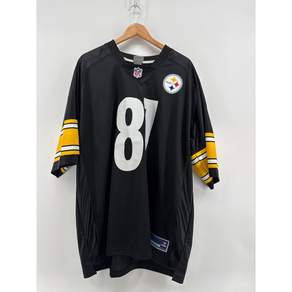 Pittsburgh Steelers NFL Pro Line Football Jersey Mens Black Jesse James #81 2XL